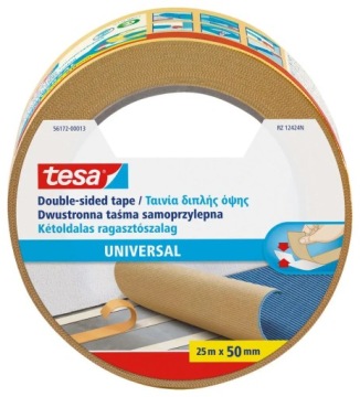ПРОЧНАЯ КОВРОВАЯ ЛЕНТА TESA SANDARD 25 М X 50 ММ