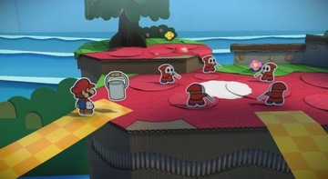 Бумажный Марио Color Splash (Wii U)