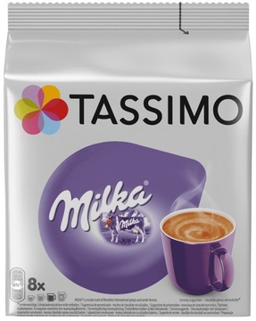 Горячий шоколад Tassimo Milka в капсулах 8 шт.