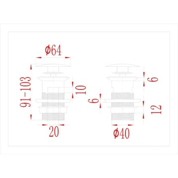 Колпачок Click-clack 149056 черный