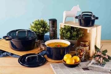 CS Solingen CS-081522 Набор чугунных изделий ALPEN, синий