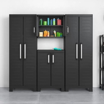 Keter/Kis DETROIT HIGH CABINET хозяйственный шкаф