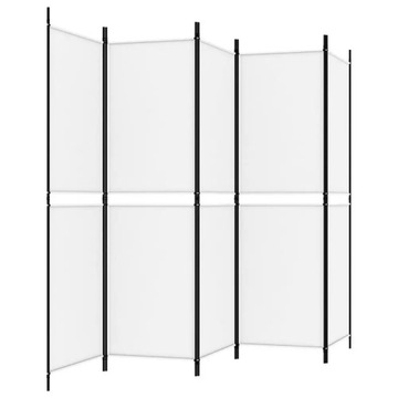 5-ПАНЕЛЬНЫЙ ЭКРАН, БЕЛЫЙ, 250Х180СМ, ТКАНЬ