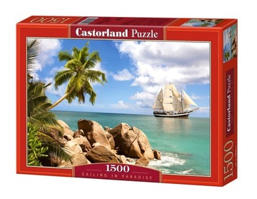 CASTORLAND Puzzle 1500 elementów Sailing in Paradi