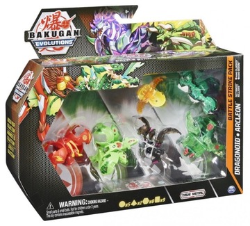 Bakugan Evolutions,Dragonoid and Sluggler Battle