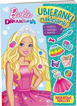 Barbie. Ubieranki, naklejanki