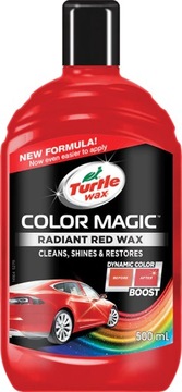 TURTLE WAX RED WOSK KOLORYZUJĄCY CZERWONY 500ml
