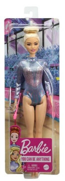 Lalka Barbie Kariera Gimnastyczka artyst.blondynka