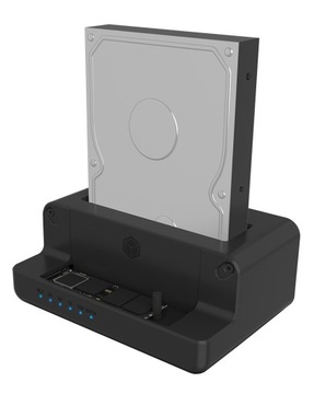 Док-станция для накопителей Icy Box SSD M.2 NVMe и SATA 2.5/3.5