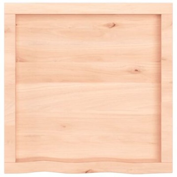 vidaXL Столешница для ванной комнаты, 60x60x(2-6) см, необработанная, массив дерева