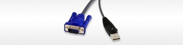 USB-модуль ЦП ATEN KA7170 для KVM-переключателя HiRes (50 м)