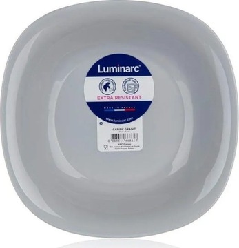 Talerz głęboki 21 cm granit CARINE LUMINARC