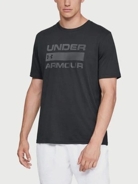 Under Armour T-Shirt Ua Team Issue Wordmark 1329582 Czarny Loose Fit