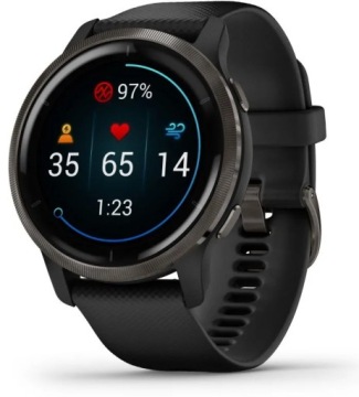 Умные часы Garmin Venu 2 черные