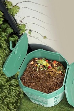 КОМПОСТЕР ОБЪЕМОМ 340 Л ДВОЙНЫЕ ТЕПЛОВЫЕ СТЕНЫ