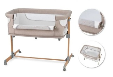 MoMi SMART BED 4в1 бежевая кровать