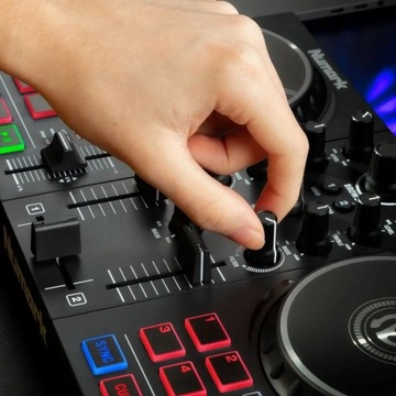 NUMARK PARTY MIX II MKII 2 DJ КОНТРОЛЛЕР СВЕТОДИОДНЫЙ МИКШЕР + SERATO DJ LITE