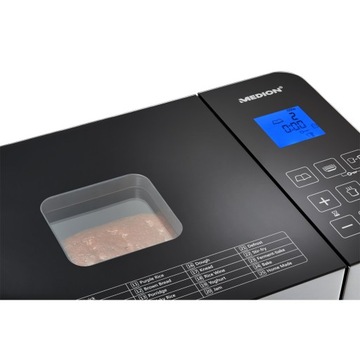 WYPIEKACZ DO CHLEBA 600 W 25 PROGRAMÓW AUTOMAT SREBRNY 2 MIESZADŁA