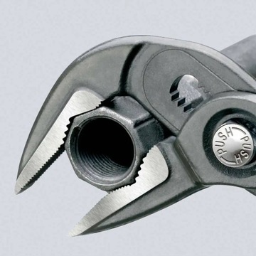 SZCZYPCE NASTAWNE 250mm WYDŁUŻONE SZCZĘKI COBRA 87 51 250 KNIPEX