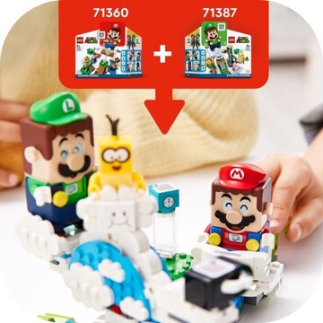 LEGO Super Mario 71389 Lakitu i świat chmurek