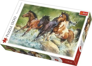 Trefl puzzle Trzy dzikie konie 1500 elementów k