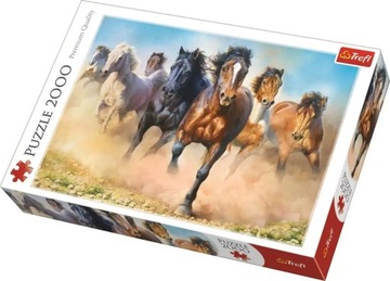 Puzzle Trefl Galopujące stado koni 2000 elementów