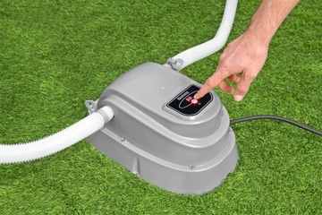 Водонагреватель для садового бассейна BESTWAY + соединители + шланг 58259