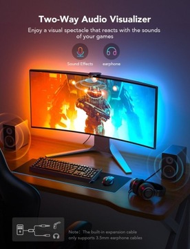 Govee H604B Dreamview G1 RGBIC светодиодная лента + камера для монитора