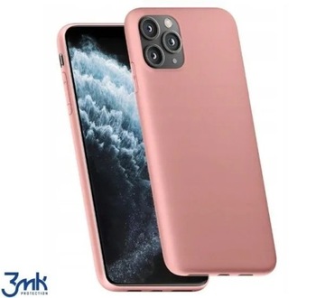 Матовый чехол 3MK для iPhone 14 Plus/15 Plus 6,7 дюйма, личи/личи