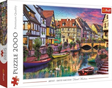 ART Puzzle ORYGINALNE Trefl 2000 Elementów- Colmar