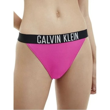 Dół od bikini Calvin Klein Swimwear RÓŻ XS