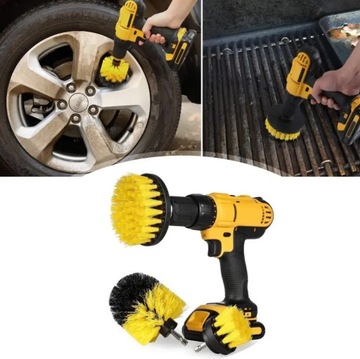 ЩЕТКИ ДЛЯ ЧИСТКИ ДРЕЛИ И ОТВЕРТКИ ДЛЯ ОБИВКИ КОВРОВ НАБОР 3X