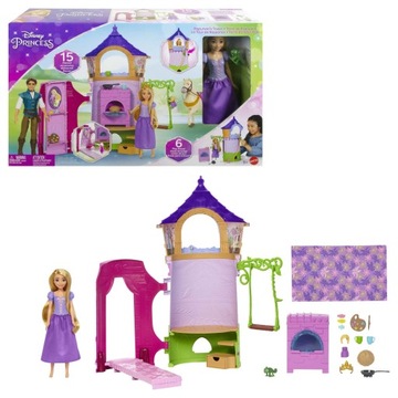ZESTAW DISNEY PRINCESS HMV99 WIEŻA ROSZPUNKI [USZKODZONE OPAKOWANIE]