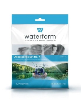 КОМПЛЕКТ СОЕДИНЕНИЙ БАКА ДОЖДЕВОЙ ВОДЫ Waterform для комплекта желоба