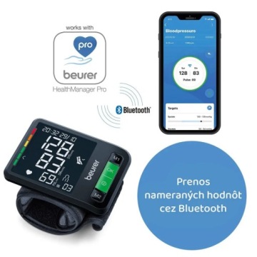 Наручный тонометр Beurer BC 87 с Bluetooth