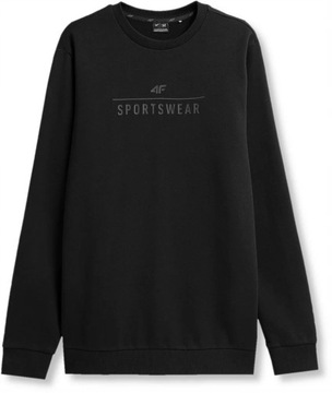 BLUZA MĘSKA DRESOWA 4F SPORTOWA BAWEŁNA AW23M692