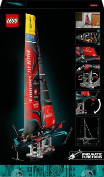 LEGO Technic Yacht Emirates Team New Zealand AC75 42174 и электронная книга 4 в 1