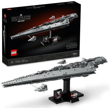 Oryginalne LEGO 75356 Star Gwiezdny SuperNiszczyciel Executor Klocki NOWE