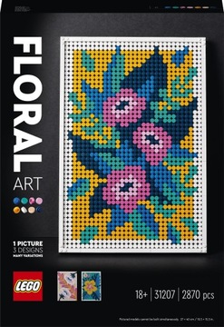 LEGO ART ЦВЕТОК АРТ 31207
