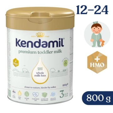 Молоко Адаптоване Kendamil 3 Premium 800 г Без Олії Риб'ячого DHA