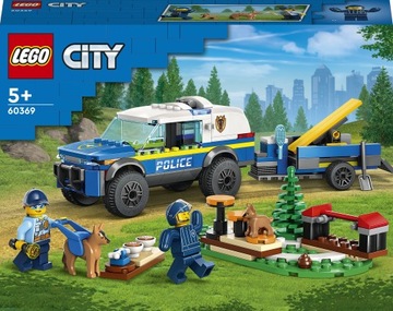 LEGO CITY 60369 POLICJA Szkolenie Psów w Terenie