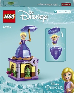 LEGO DISNEY 43214 ВРАЩАЮЩАЯСЯ РАПУНЦЕЛЬ