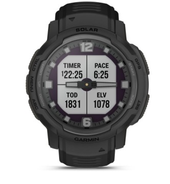 Умные часы Garmin Instinct Solar Tactical, черные
