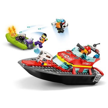 Пожарный катер LEGO City 60373