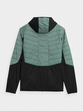 МУЖСКАЯ КУРТКА С КАПЮШОНОМ 4F СТЕГАНАЯ ПЕРЕХОДНАЯ ОСЕННЯЯ ФУНКЦИОНАЛЬНАЯ КУРТКА AW23M310