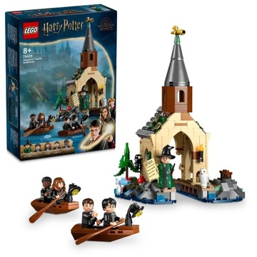 LEGO 76426 HARRY POTTER przystań w Hogwarcie, dom na wodzie, przystań