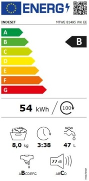 Стиральная машина INDESIT MTWE 81495 WK EE