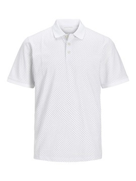 Koszulka polo męska JackJones JJLUIS AOP POLO SS r. XL (54)