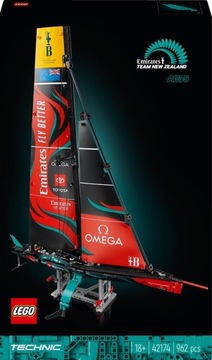 LEGO Technic Yacht Emirates Team New Zealand AC75 42174 и электронная книга 4 в 1
