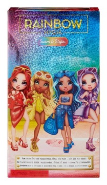 КУКЛА RAINBOW HI RUBY ANDERSON SWIM AND STYLE + АКСЕССУАРЫ